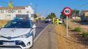 Herido grave al chocar la moto contra un turismo en Quinto de Ebro