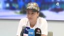 Rueda de prensa de Carla Brito