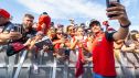 Marc Márquez durante un evento.