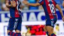 Sielva celebra su gol de penalti