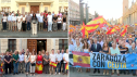 Concentraciones en las tres capitales aragonesas en apoyo a Ceuta.