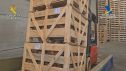 Incautados 1.238 kilos de cocaína en un cargamento de cocos en Sevilla