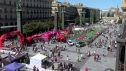 La plaza del Pilar se ha convertido en un centro deportivo