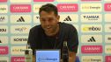 Ibai Gómez en rueda de prensa.