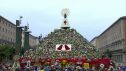La Ofrenda de Frutos de las Fiestas del Pilar de 2025 fue la más participativa de la historia con 3.500 oferentes.