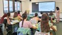Los nuevos alumnos del IES Medina Albaida que han estrenado el Bachillerato de Investigación y Excelencia.