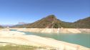 Embalse de Mediano, al 17 % de su capacidad por la sequía.