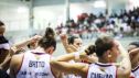 Las jugadoras del Casademont en un tiempo muerto