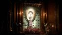 La imagen de la Virgen del Pilar con la nueva iluminación estrenada este jueves, 24 de septiembre.