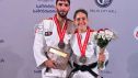 Sergio Ibañez posa con la medalla de bronce. Foto: ONCE.
