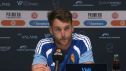 Ibai Gómez en rueda de prensa.