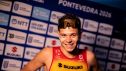Izan Edo tras la prueba de Pontevedra