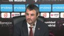 Rueda de prensa de Carlos Cantero tras la derrota ante el Valencia en la Supercopa