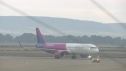 Un avión de Wizz Air, en el aeropuerto de Zaragoza, en una imagen de archivo