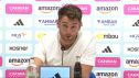 Ibai Gómez en rueda de prensa.