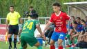 Imagen del partido en Pinilla ante la SD Huesca