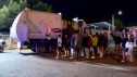Los piquetes informatvos se han concentrado a las puertas del centro de trabajo.