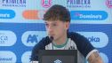 Rueda de prensa de Diego Gómez.