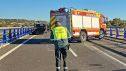 El accidente ha tenido lugar en la A-22, término de Siétamo (Huesca).