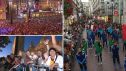 Miles de personas participan en los primeros actos de las Fiestas del Pilar