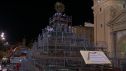 Se espera que pasen unos 400.000 oferentes por la plaza del Pilar, ahora semivacía y a la espera de la llegada de los primeros oferentes.