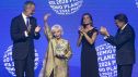 La escritora Isabel Allende en la entrega del 75 Premio Planeta con 'La hora antes del alba'.