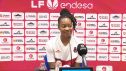Rueda de prensa de Aisha Sheppard.