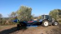 Los agricultores comienzan con la campaña de recogida de la oliva en la Sierra de Guara