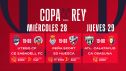 Encuentros Copa del Rey en Aragón Tv, Aragón Radio y Aragón Play