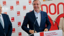 El presidente de Aragón anuncia la inversión prevista en Sanidad en 2027 en el acto del aniversario del Banco de Sangre y Tejidos de Aragón este miércoles, 21 de octubre de 2026.