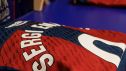 El vestuario de El Alcoraz antes de un partido en casa