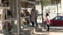 El cementerio de Torrero recibe estos días una mayor afluencia de gente.