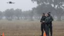 La Guardia Civil ha reanudado este sábado los trabajos en la zona cero del accidente ferroviario de Urda. Jesús Monroy