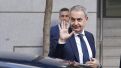 El expresidente del Gobierno, José Luis Rodríguez Zapatero, asu llegada este miércoles a la Audiencia Nacional para declarar como investigado en el caso Plus Ultra. / EFE