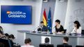 Rueda de prensa posterior al Consejo de Ministros, donde se ha aprobado este martes en segunda ronda el proyecto de Ley Orgánica de Medidas Integrales contra la Violencia Vicaria