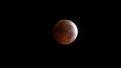 Eclipse lunar visto desde Aragón