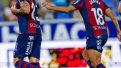 Sielva celebra su gol de penalti