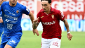 Lance del partido ante el Murcia