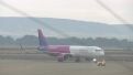 Un avión de Wizz Air, en el aeropuerto de Zaragoza, en una imagen de archivo