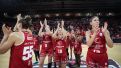 Las jugadoras del Casdemont celebrando una de las victorias de este comienzo de temporada