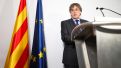 Carles Puigdemont, en una comparecencia este mes de octubre desde Waterloo (Bélgica).