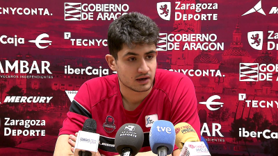 Marc Martí en rueda de prensa en el Príncipe Felipe.