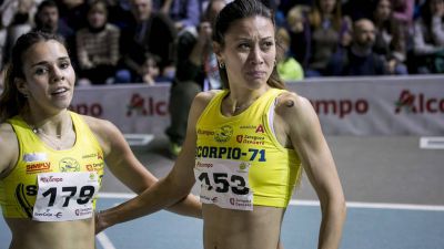 Isabel Macías, en el reciente GP Ciudad de Zaragoza.