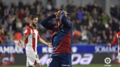 La SD Huesca no pudo superar al Athletic Club. Alt