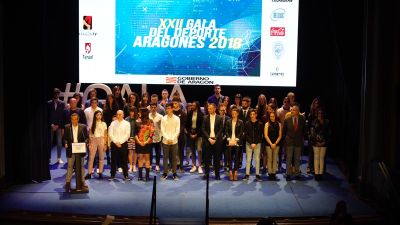 La Gala del Deporte Aragonés ha reunido a un gran número de deportistas de nuestra comunidad.