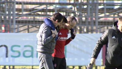 Papunashvili se retira del campo de entrenamiento tras recaer de su lesión de tobillo en febrero.