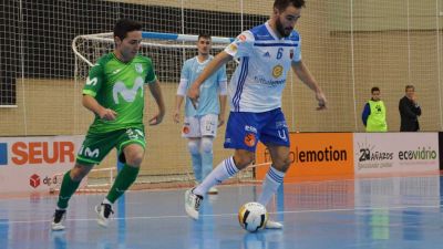 Imagen del partido de ida frente a Movistar Inter.