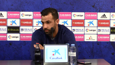 Alberto Guitián durante la rueda de prensa.
