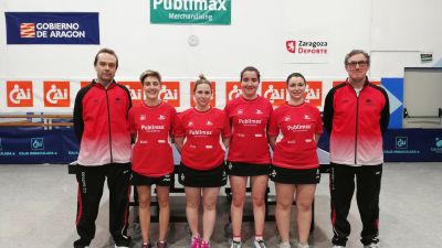 Imagen del equipo del Publimax CAI Santiago Promesas.