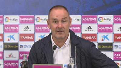 Víctor Fernández, en rueda de prensa.